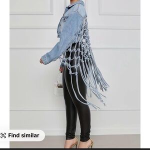 fashion nova dream catcher denim jacket